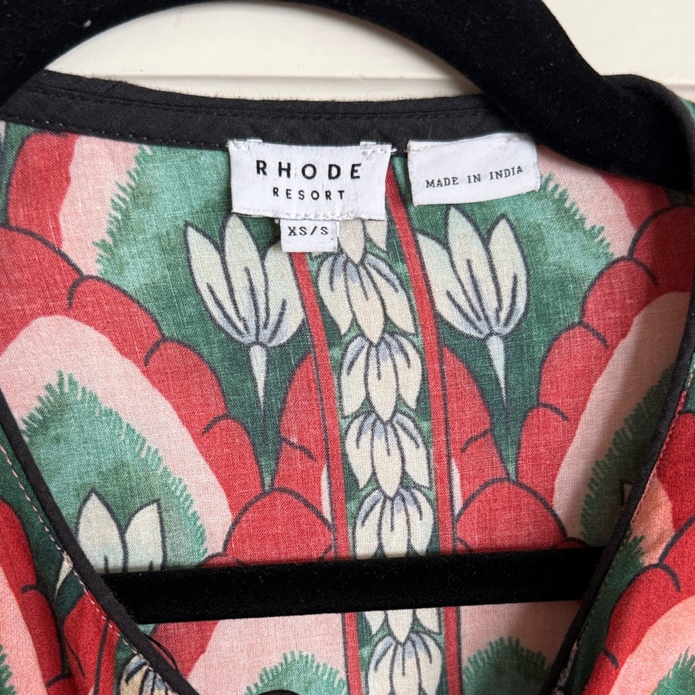 RHODE Multicolor Floral Cover Up - Picture 3 of 5